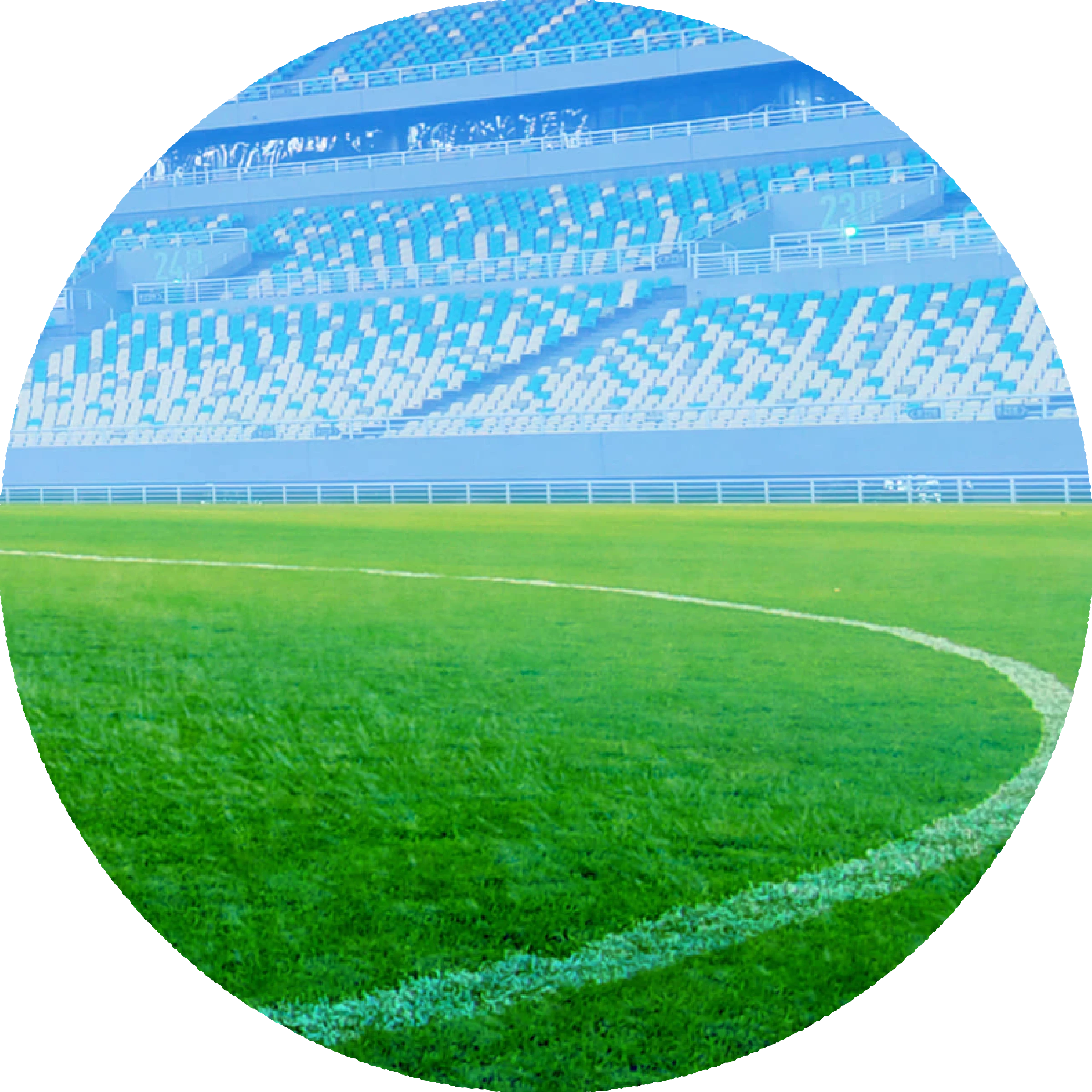 In a stadium of thousands