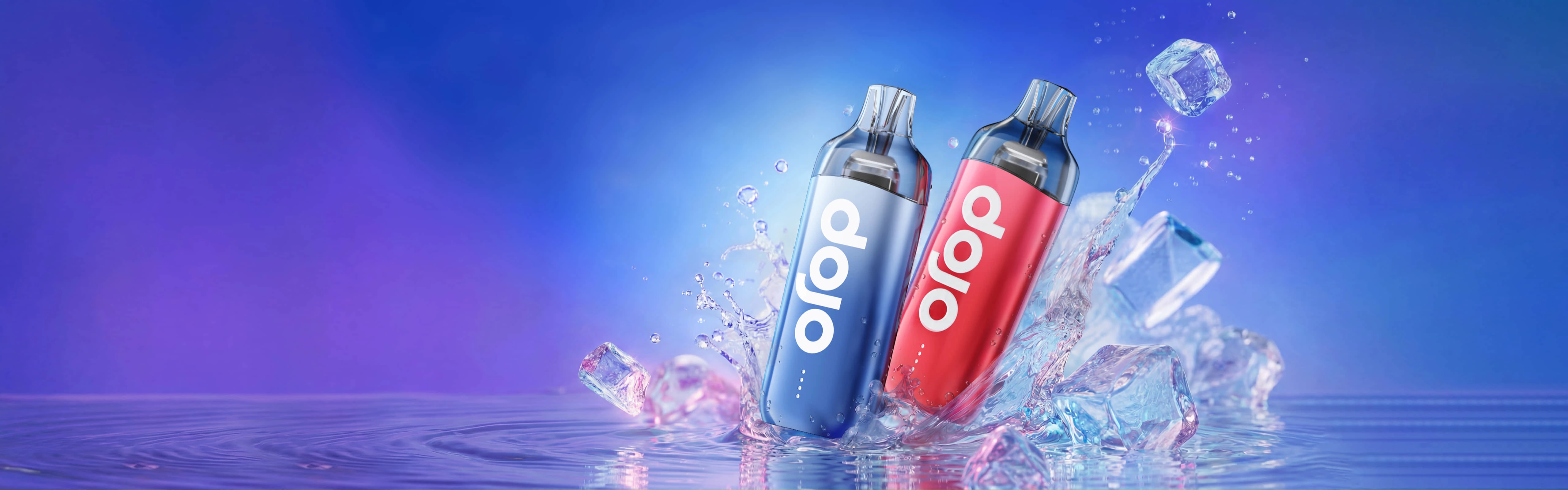 DOJO BLAST10K homepage banner with the message Blast Your Palate, Not Your Pocket and new flavours announcement