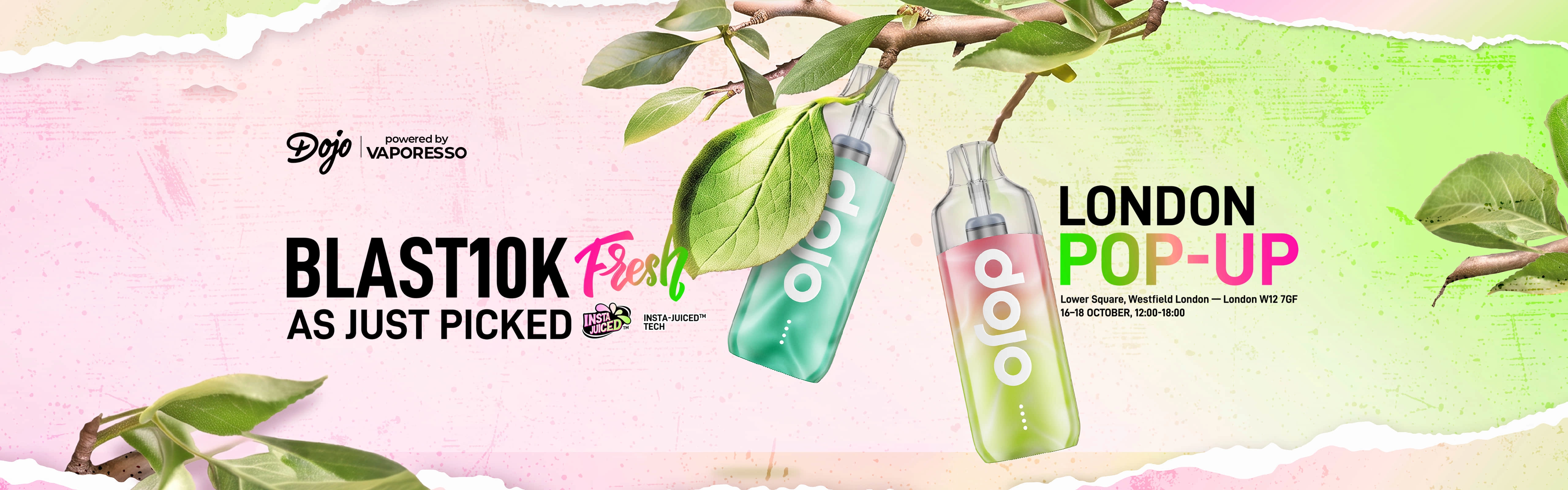 BLAST10K Fresh London Pop-up