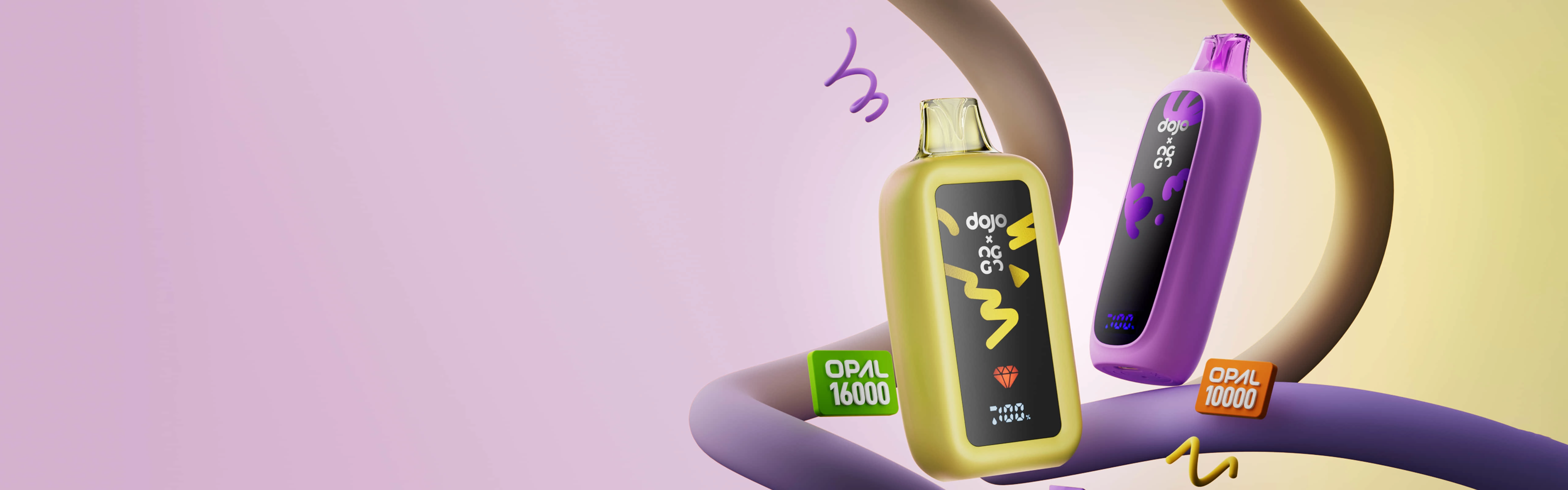 DOJO OPAL 16000 homepage banner presenting Spark Like An OPAL