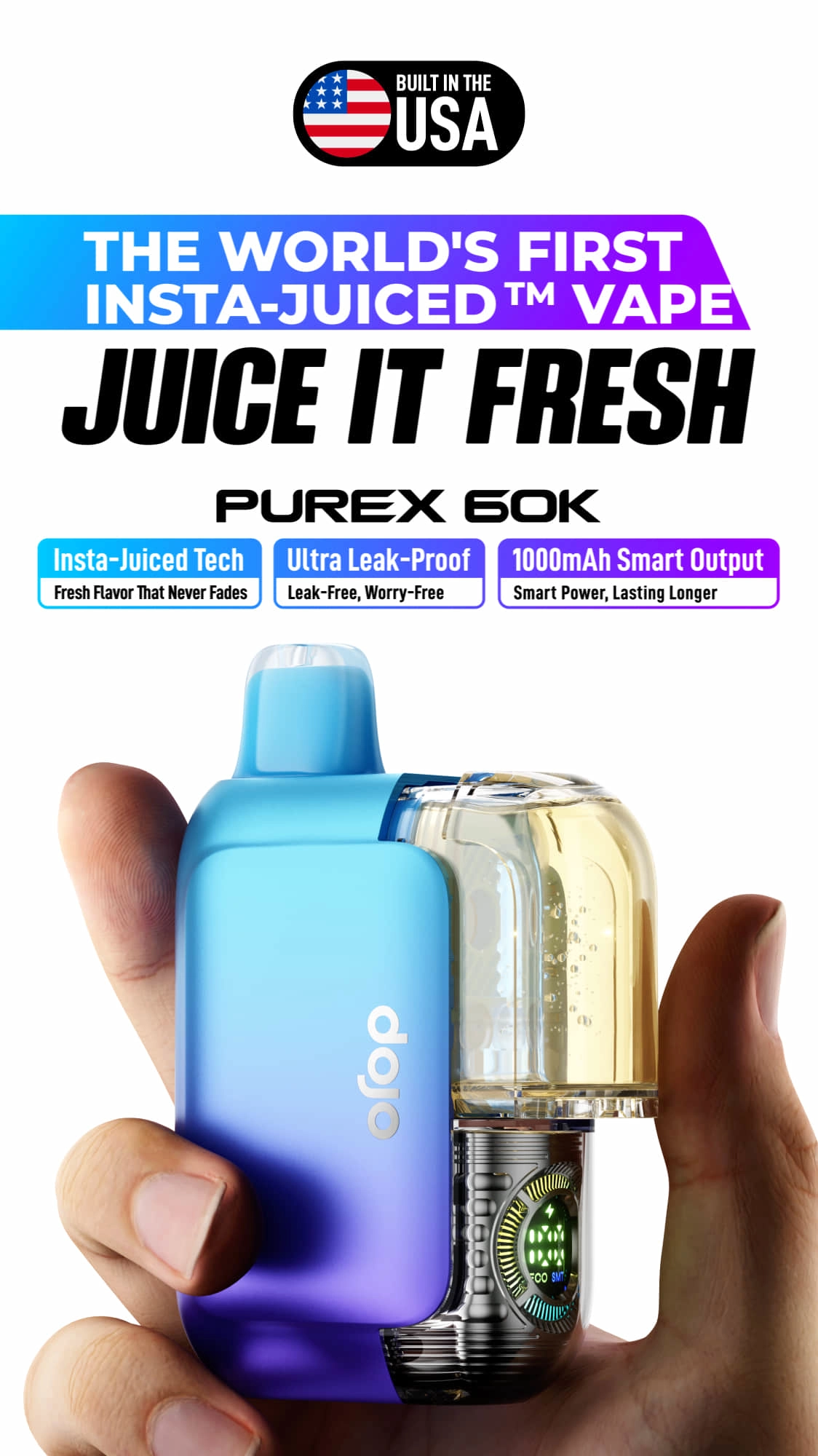 DOJO VAPE - DOJO PUREX 60K DOJO VAPE - DOJO PUREX 60K